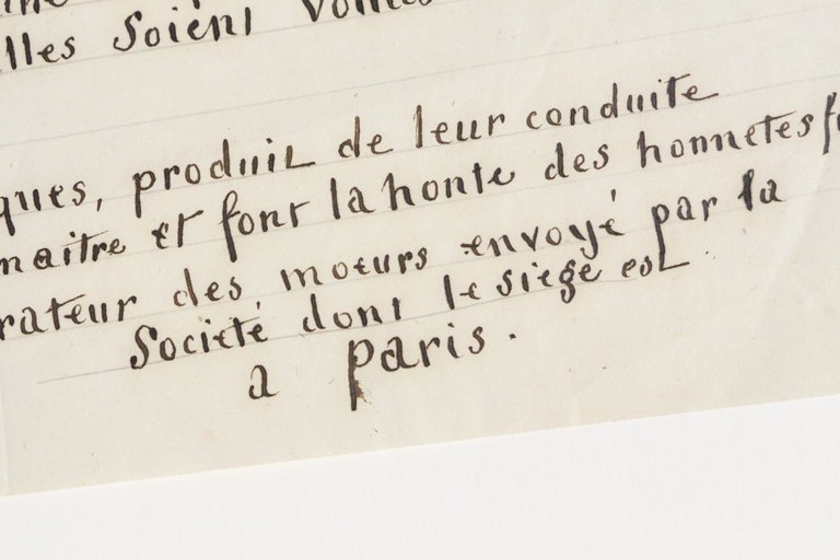 (Prostitution) Brevet d'invention - Caisse d'Horloge