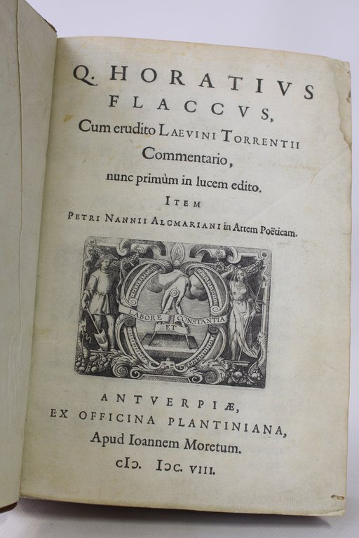 Q. Horatius Flaccus cum erudito Laevini Torrentii commentario, nunc primum …