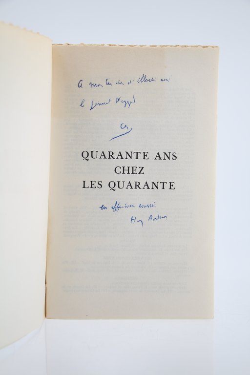 Quarante ans chez les Quarante