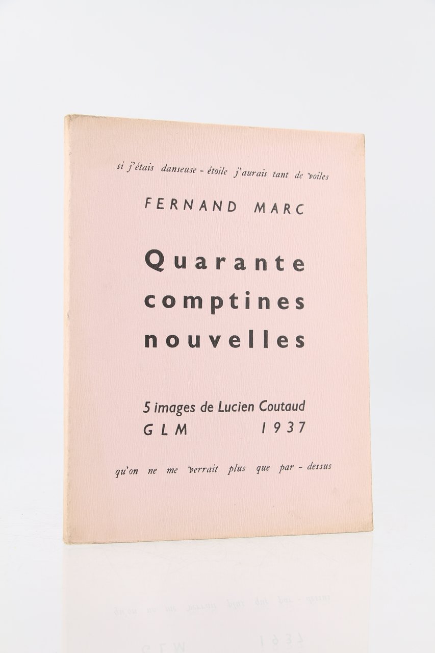 Quarante Comptines nouvelles