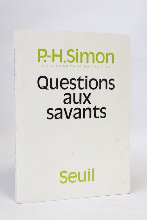 Questions aux savants