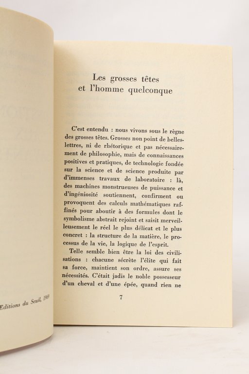 Questions aux savants