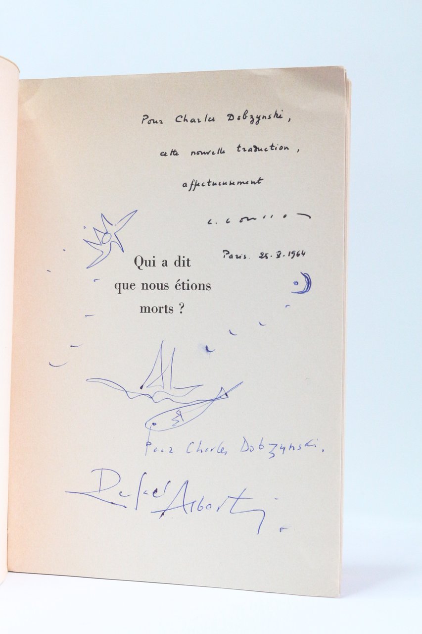 Qui a dit que nous étions morts ? Poèmes de …