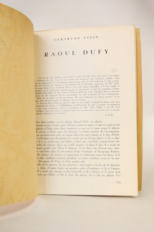 Raoul Dufy. Les arts plastiques (les carnets du séminaire des …