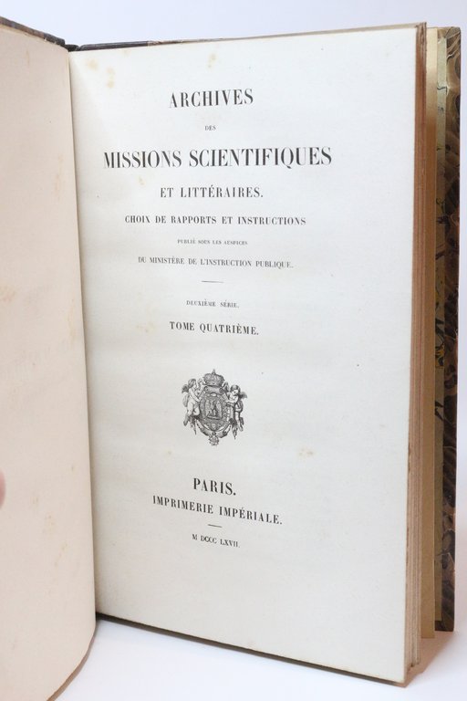 Rapport sur les recherches faites à la Bibliothèque impériale de …