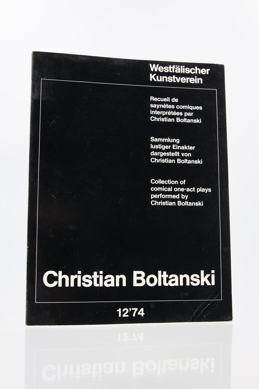 Recueil de Saynètes comiques interprétées par Christian Boltanski