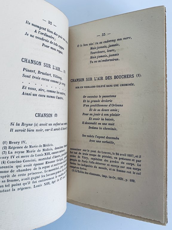 Recueil dit de Maurepas, pièces libres, chansons, épigrammes et autres …