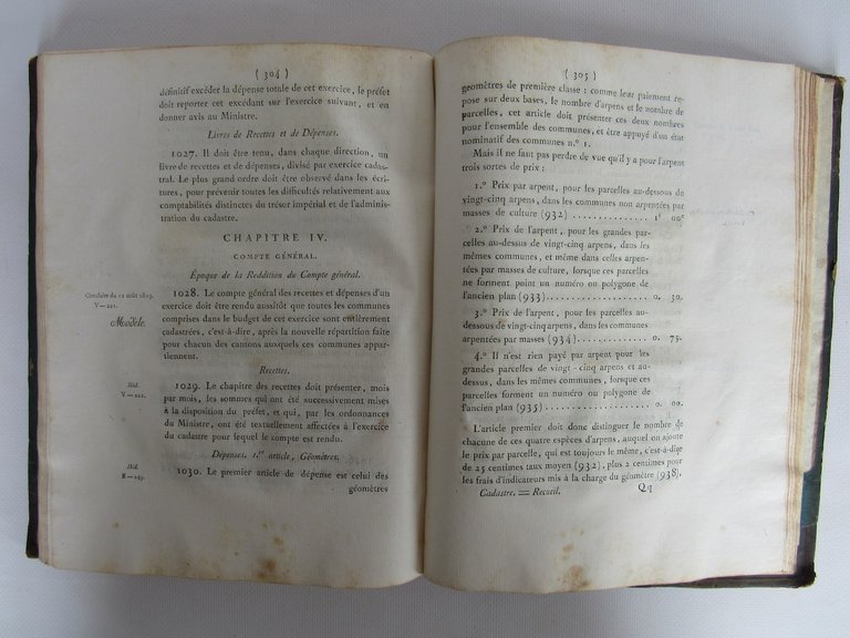 Recueil méthodique des lois, décrets, règlements, instructions et décisions sur …