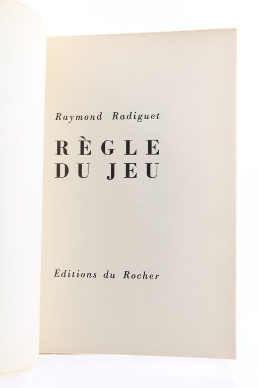 Règle du Jeu