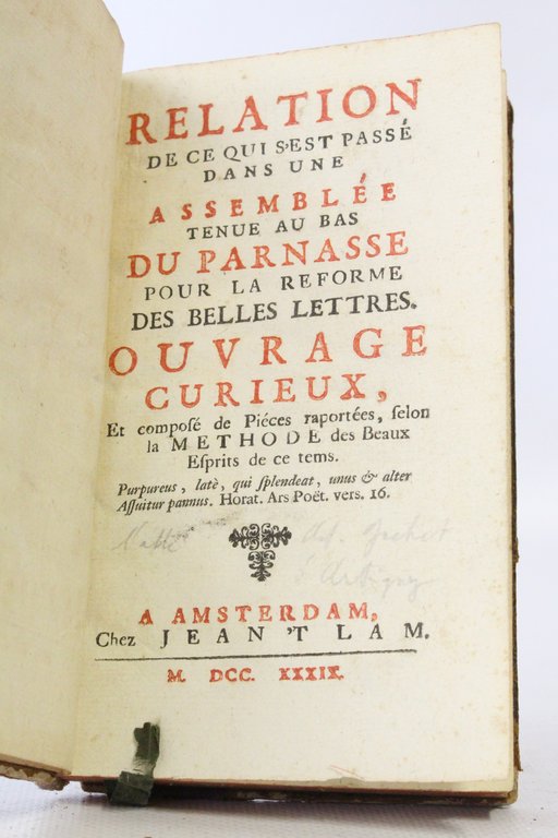 Relation de ce qui s'est passé dans une assemblée tenue …