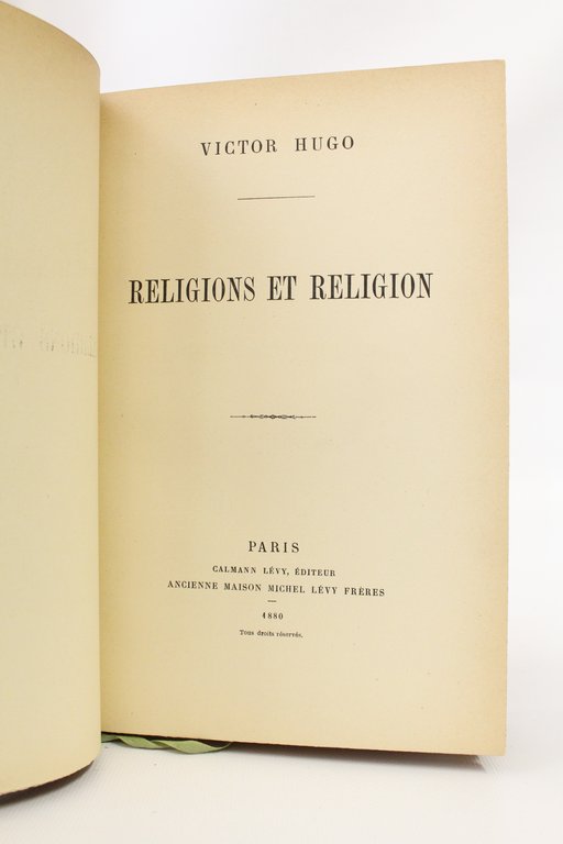 Religions et religion