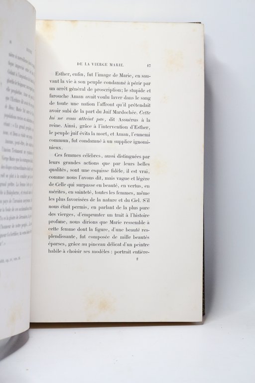 RELIURE. - Histoire de la vierge Marie, mère de Dieu …