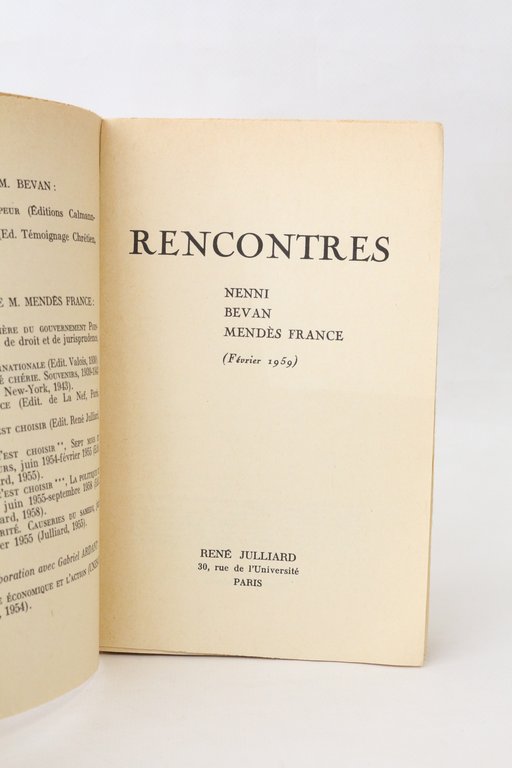 Rencontres