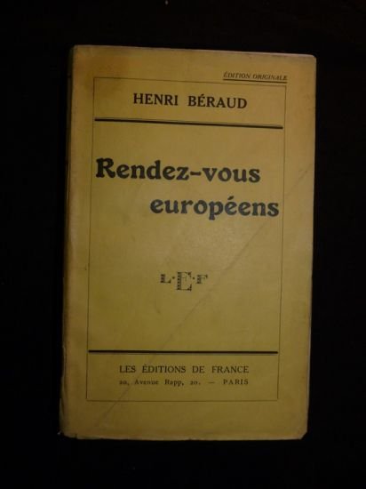 Rendez-vous européens