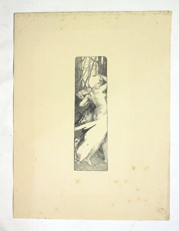 "Renouveau" - Lithographie originale sur Chine - L'Estampe Moderne