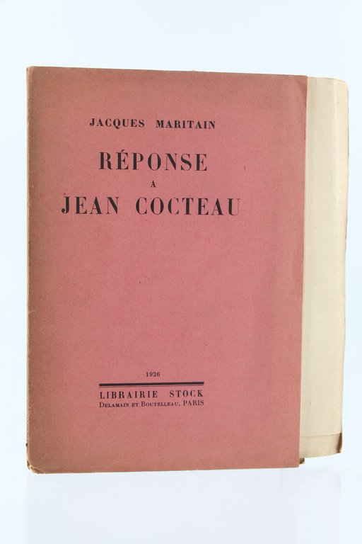 Réponse à Jean Cocteau