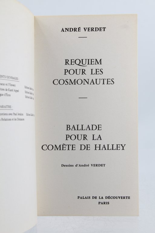 Requiem pour les cosmonautes - Ballade pour la comète de …