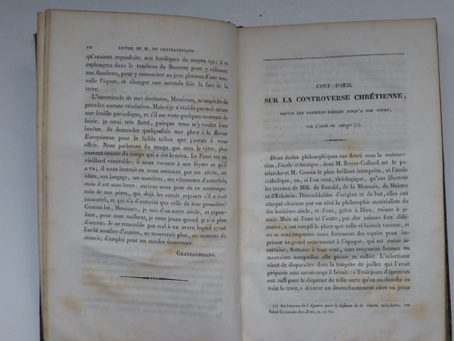 Revue Européenne, par les rédacteurs du Correspondant. (1831, 2 tomes)