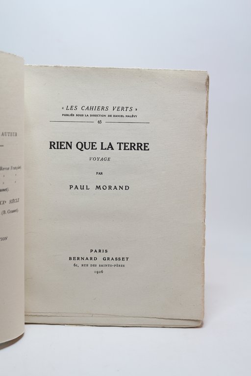 Rien que la terre