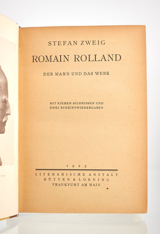 Romain Rolland. Der Mann und das Werk