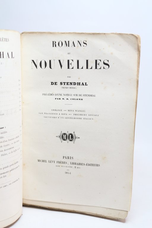 Romans et nouvelles