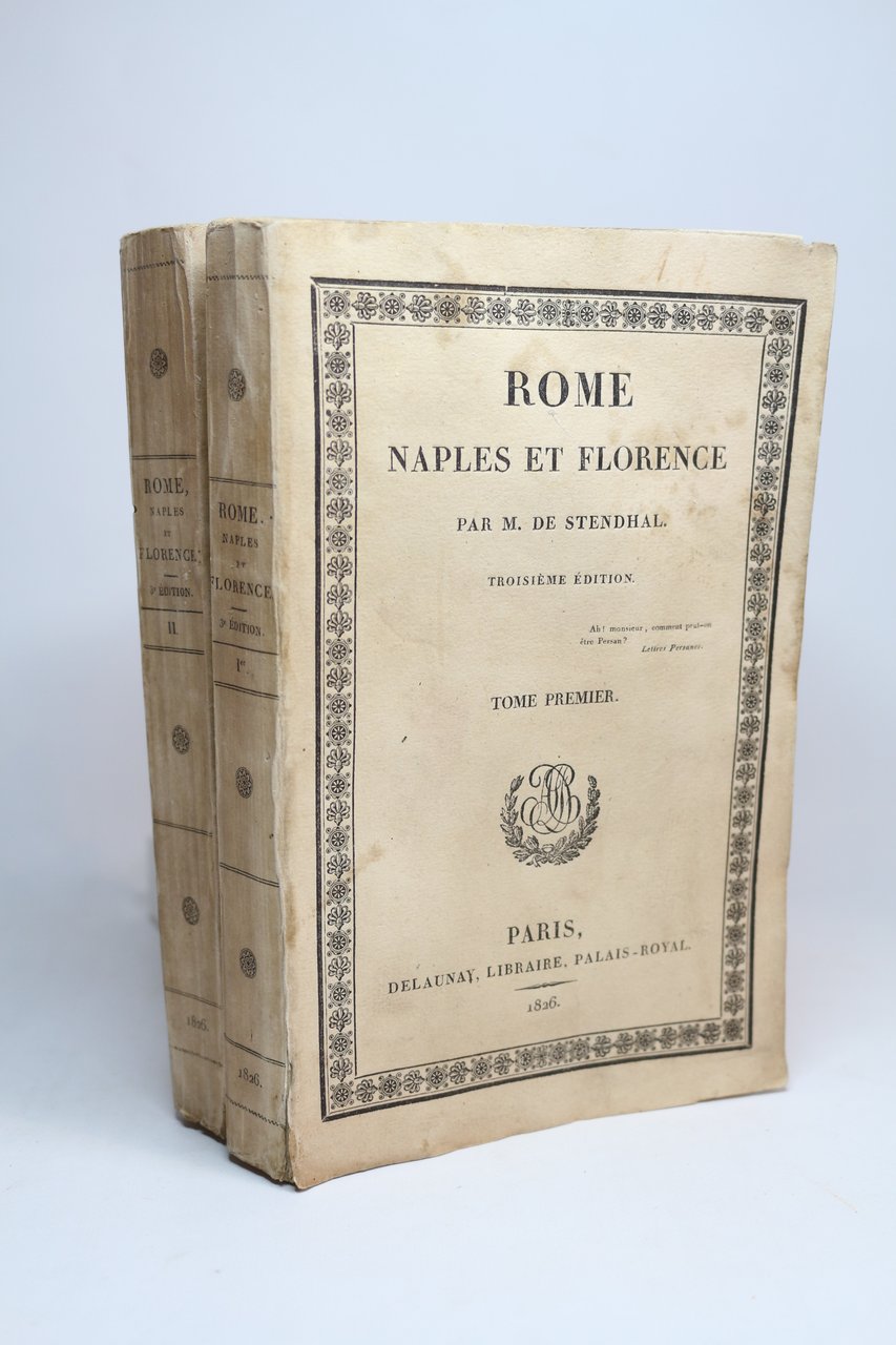 Rome, Naples et Florence