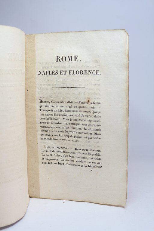 Rome, Naples et Florence