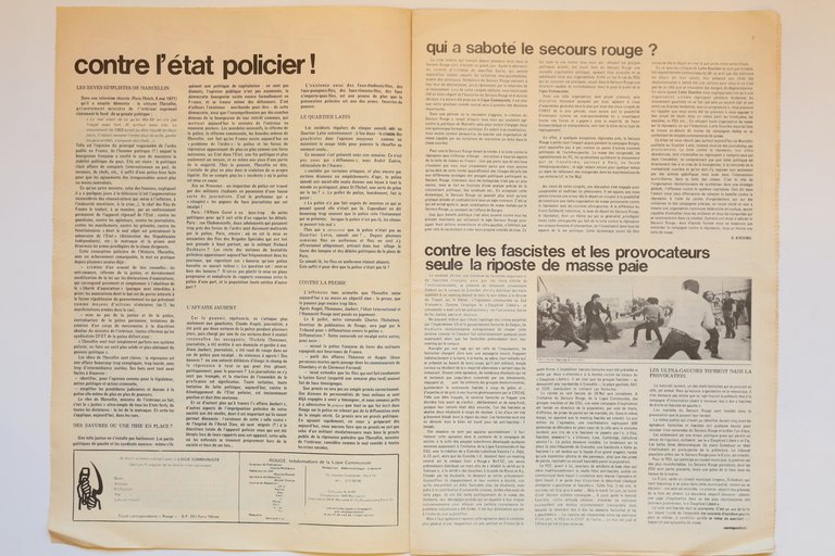 Rouge N°118 Les brutalités policières n'existe pas, les provocations non …