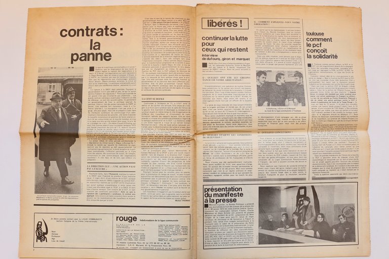 Rouge N°144 Les troupes britanniques hors d'Irlande ! Solidarité avec …
