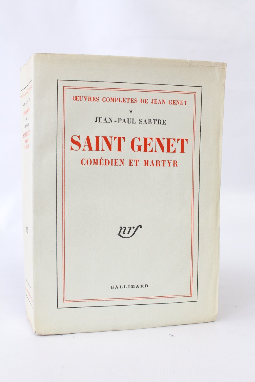 Saint Genet comédien et martyr