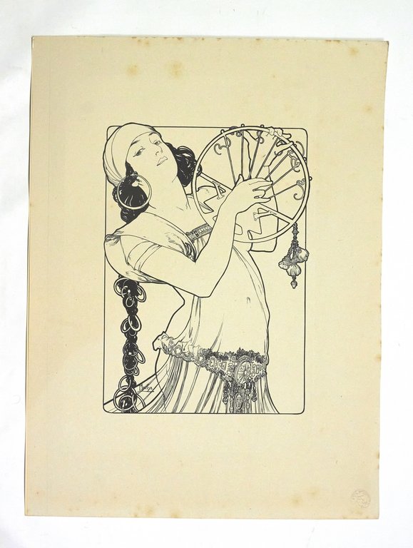 "Salomé" - Lithographie originale sur Chine - L'Estampe Moderne