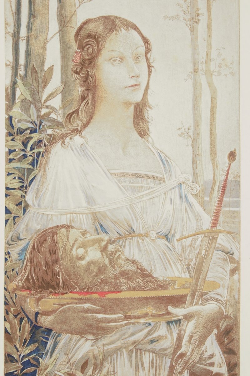 Salomé - Lithographie originale sur Japon - L'Estampe Moderne