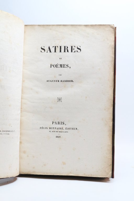 Satires et poèmes