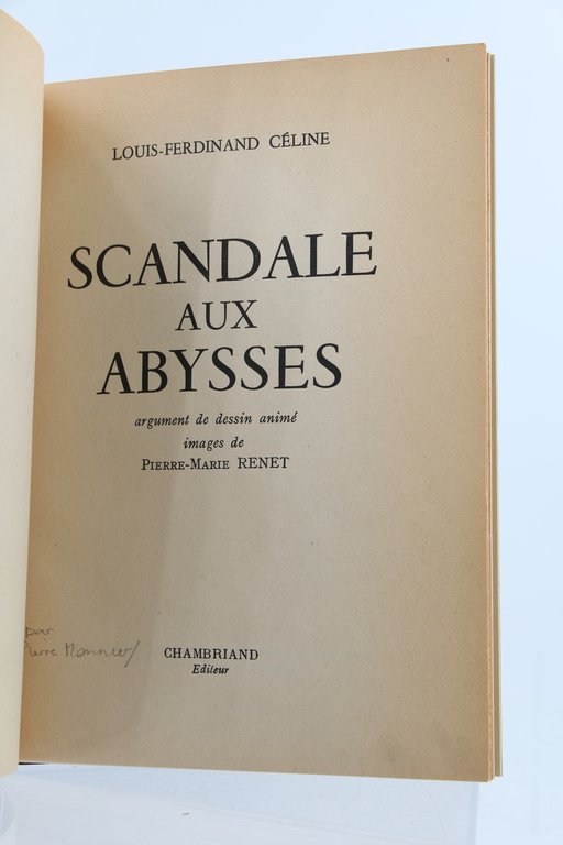 Scandale aux Abysses