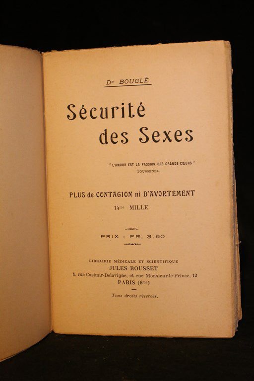 Sécurité des sexes