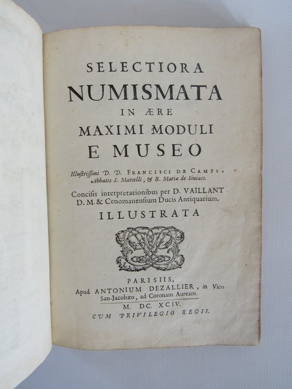Selectiora numismata in aere maximi moduli e museo