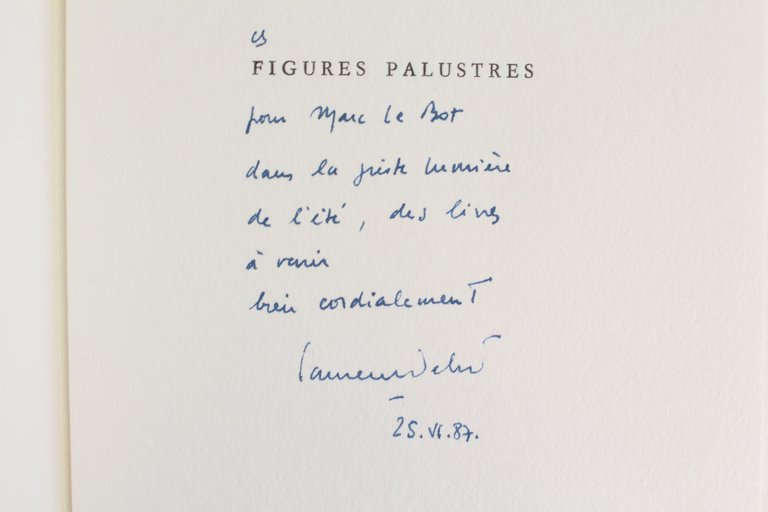 Sept figures palustres pour Jean-Luc Brisson