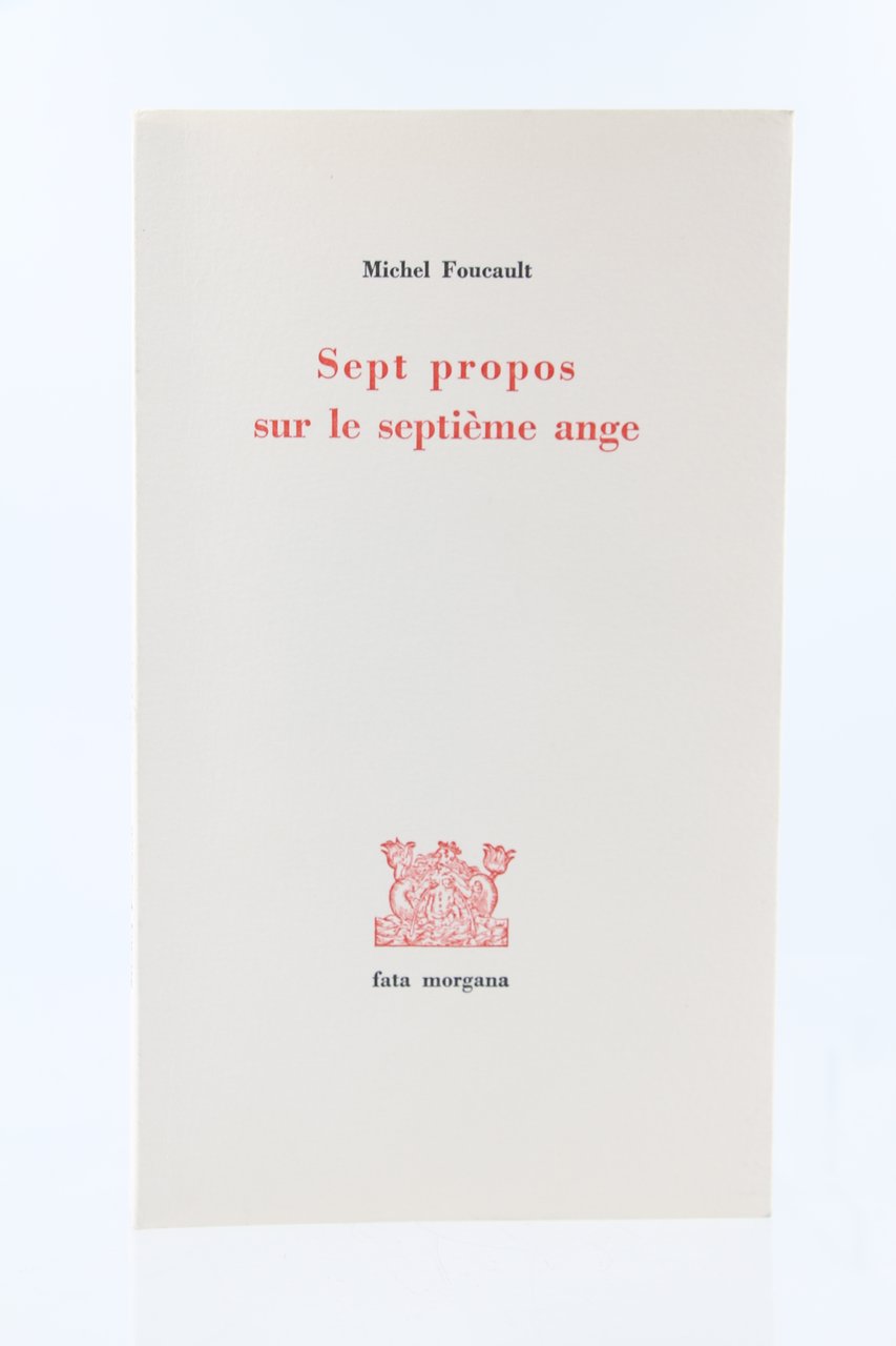 Sept Propos sur le septième Ange