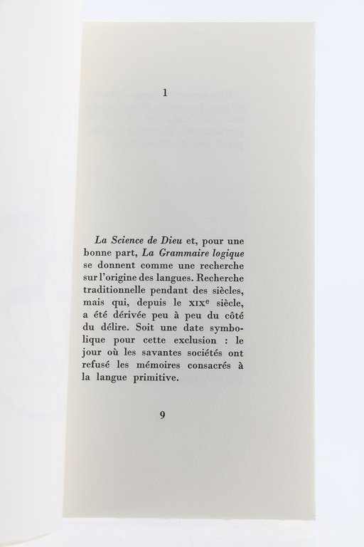 Sept Propos sur le septième Ange