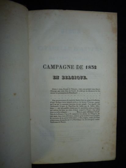 Siège de la citadelle d'Anvers par l'armée française sous les …