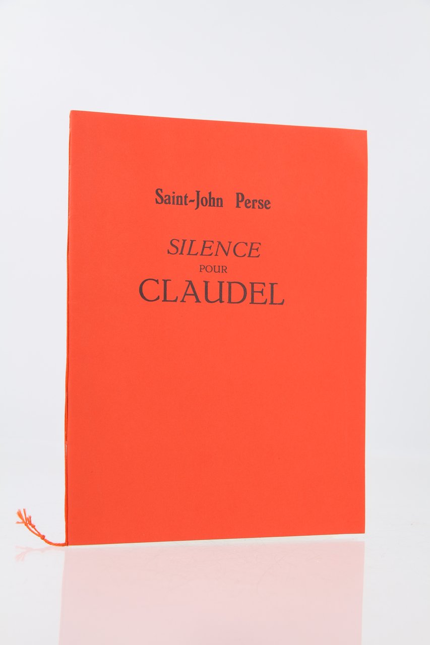 Silence pour Claudel