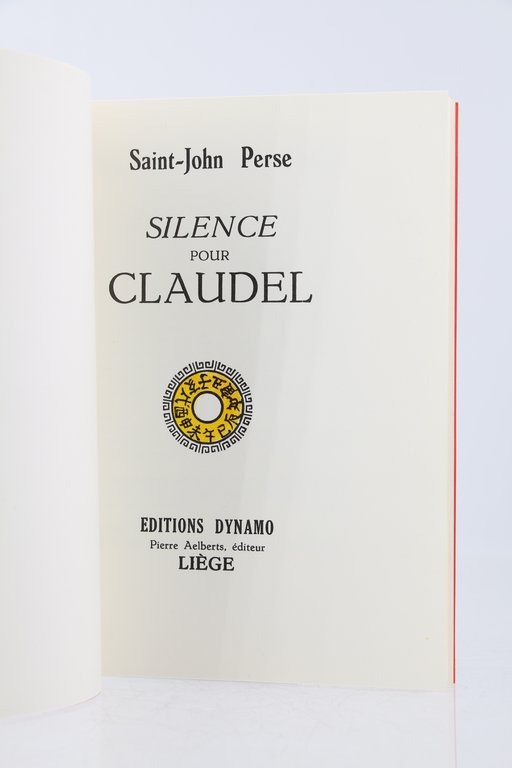 Silence pour Claudel