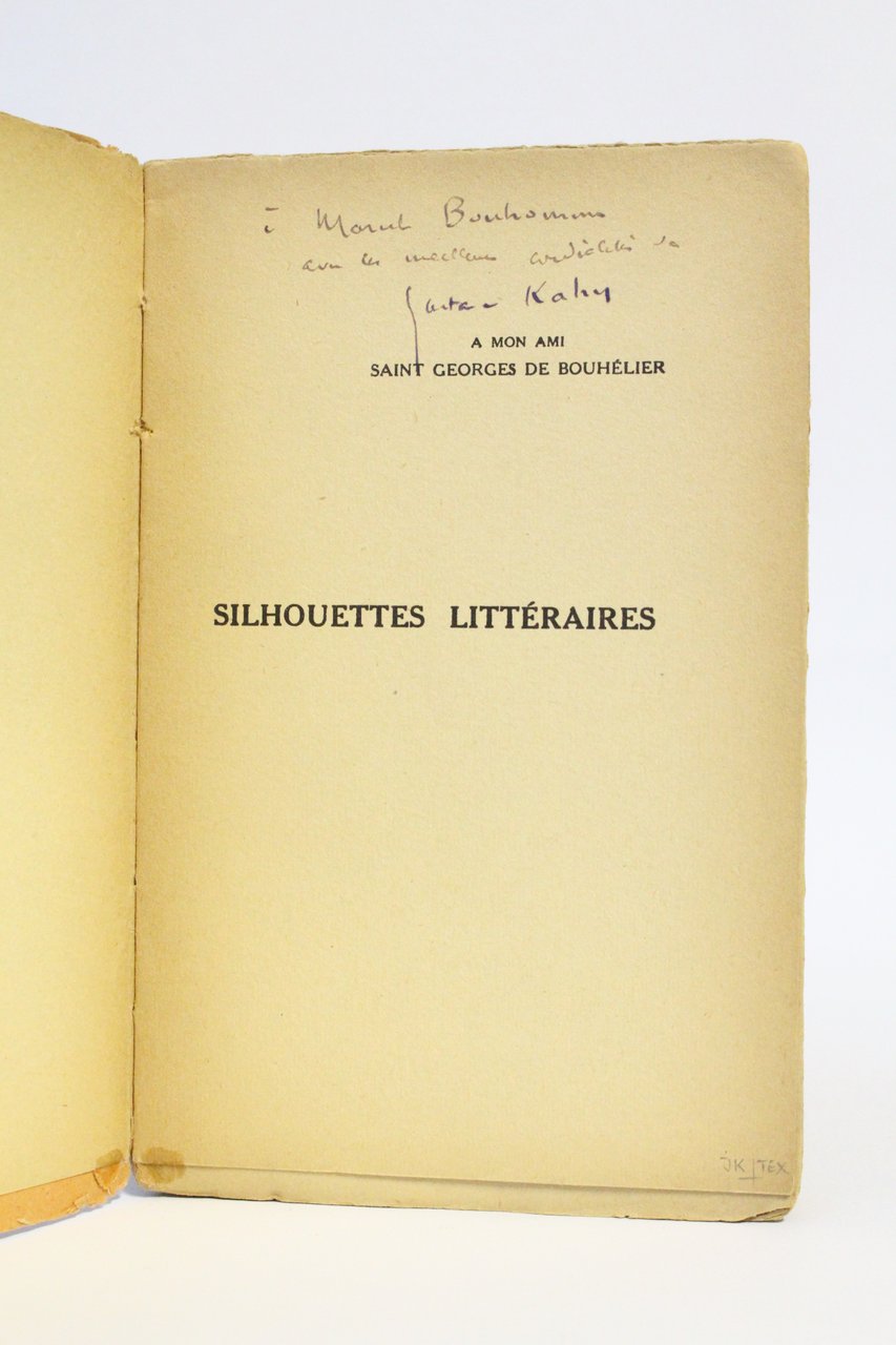 Silhouettes littéraires