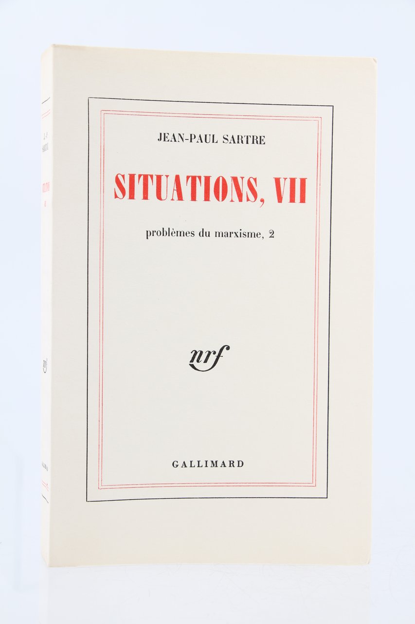 Situations, VII - Problèmes du marxisme 2