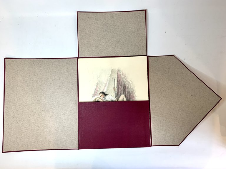 Six dessins en couleurs réalisés pour Le doctorat impromptu de …