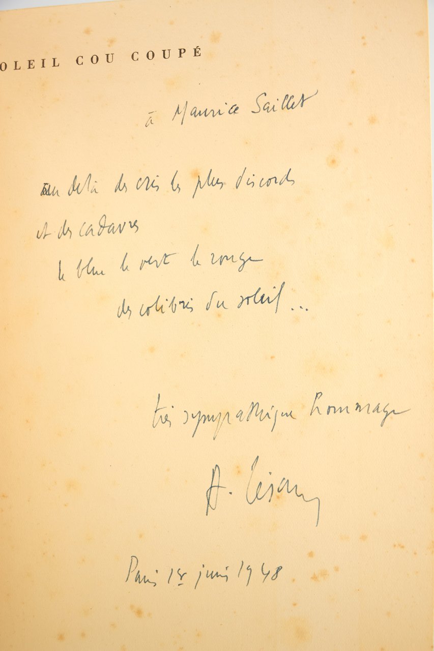 Soleil cou coupé