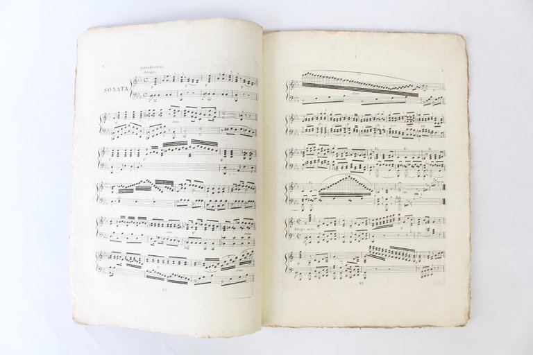 Sonate pour le piano forte, dédiée à Monsieur L. Adam