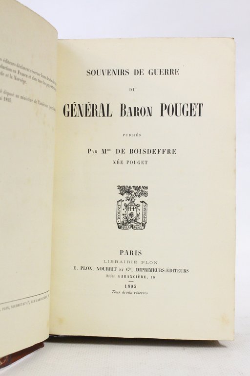 Souvenirs de guerre du général baron Pouget publiés par madame …