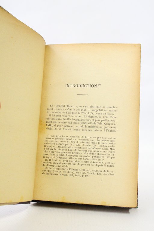 Souvenirs diplomatiques et militaires du général Thiard