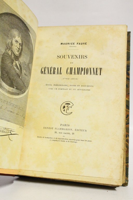 Souvenirs du général Championnet (1792-1800)